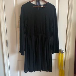 Simple black dress